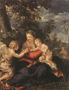 Pietro da Cortona Holy Family Resting on the Flight to Egypt Sweden oil painting artist